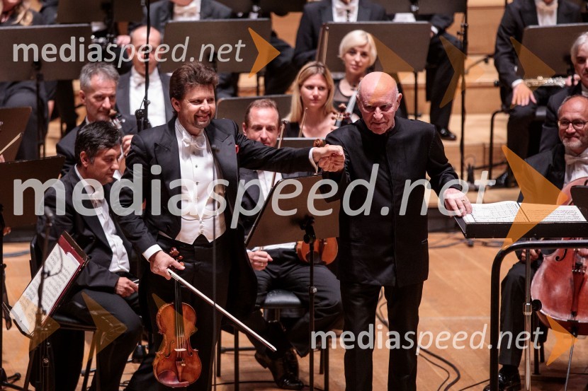  Julian Rachlin, violina;  Christoph Eschenbach, dirigent, pianistJulian Rachlin, Festival Ljubljana 2022