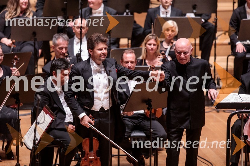  Julian Rachlin, violina;  Christoph Eschenbach, dirigent, pianistJulian Rachlin, Festival Ljubljana 2022