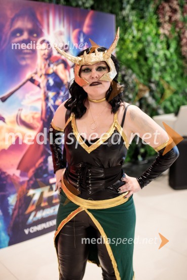  Klara Krebs, NOXVečer Superjunakov in premiera filma Thor: Ljubezen in grom v Cineplexxu