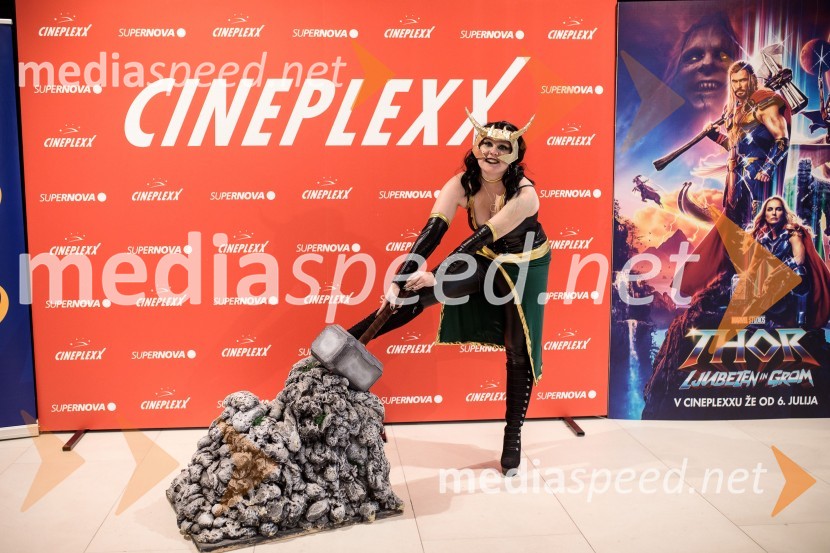  Klara Krebs, NOXVečer Superjunakov in premiera filma Thor: Ljubezen in grom v Cineplexxu