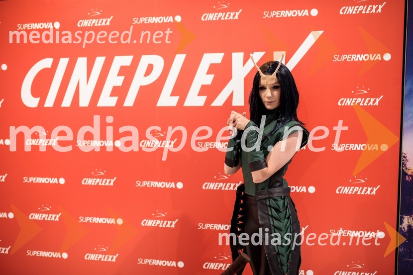  Klara Čotar, Black Tea CosplayVečer Superjunakov in premiera filma Thor: Ljubezen in grom v Cineplexxu