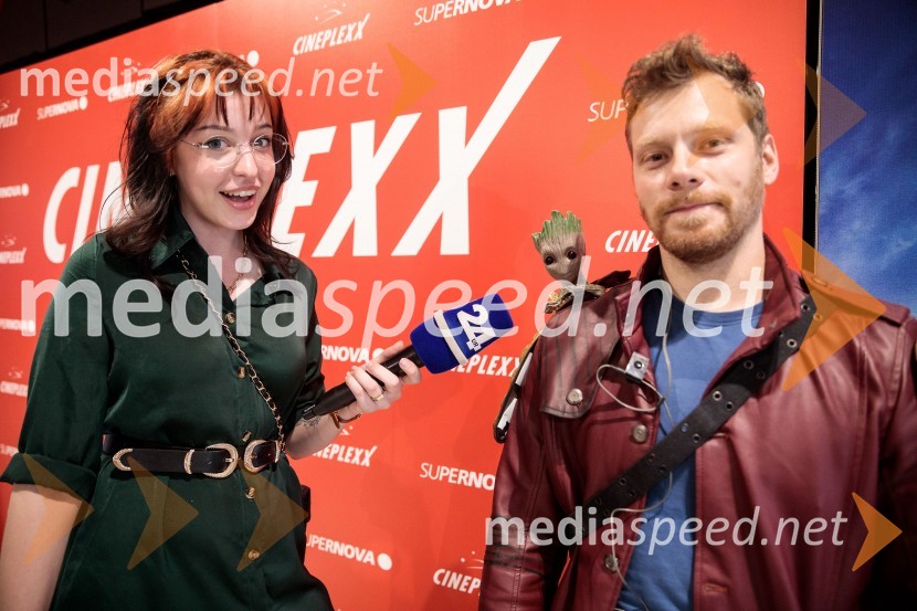  Kaja Kočevar, “Kaya Solo”;  Jurij K. KoyaVečer Superjunakov in premiera filma Thor: Ljubezen in grom v Cineplexxu