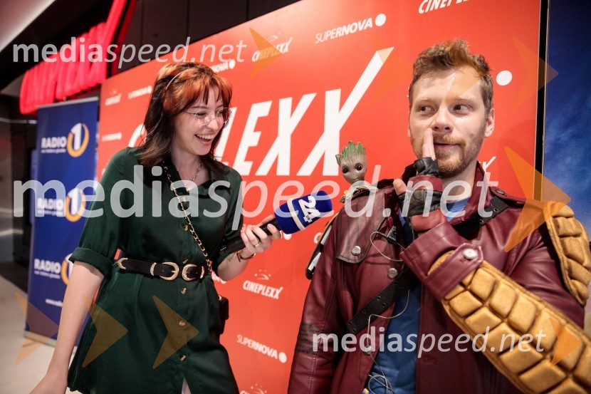  Kaja Kočevar, “Kaya Solo”;  Jurij K. KoyaVečer Superjunakov in premiera filma Thor: Ljubezen in grom v Cineplexxu