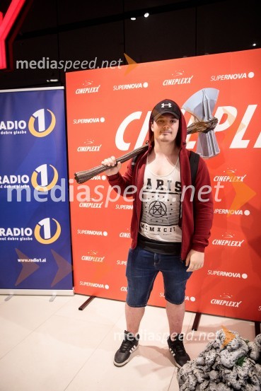 Večer Superjunakov in premiera filma Thor: Ljubezen in grom v Cineplexxu