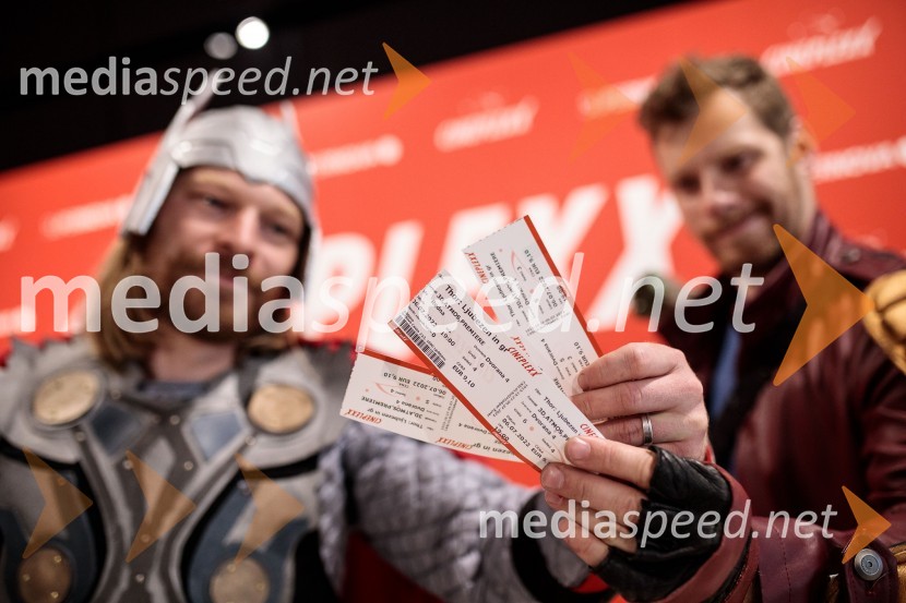 Večer Superjunakov in premiera filma Thor: Ljubezen in grom v Cineplexxu