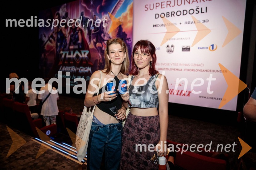 Večer Superjunakov in premiera filma Thor: Ljubezen in grom v Cineplexxu