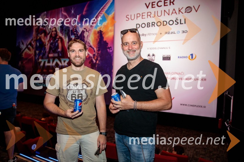 Večer Superjunakov in premiera filma Thor: Ljubezen in grom v Cineplexxu