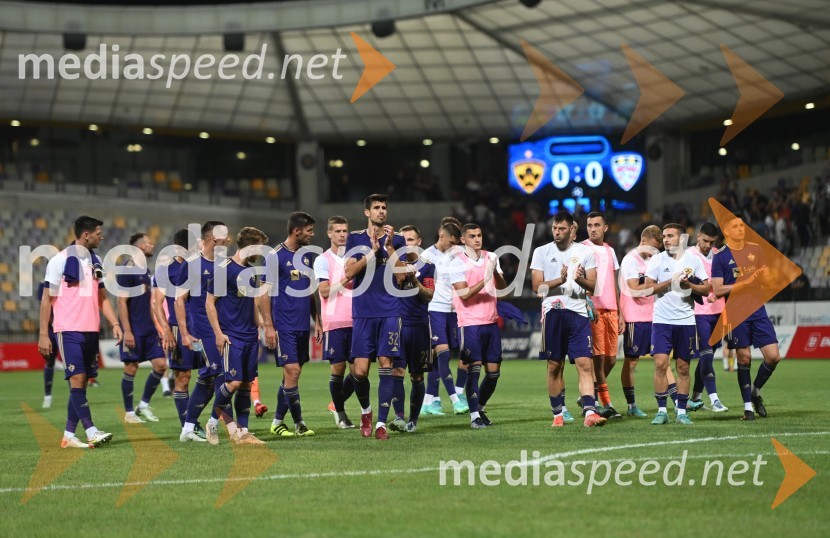 Nogometna tekma NK Maribor - FC Šahtar Soligorsk