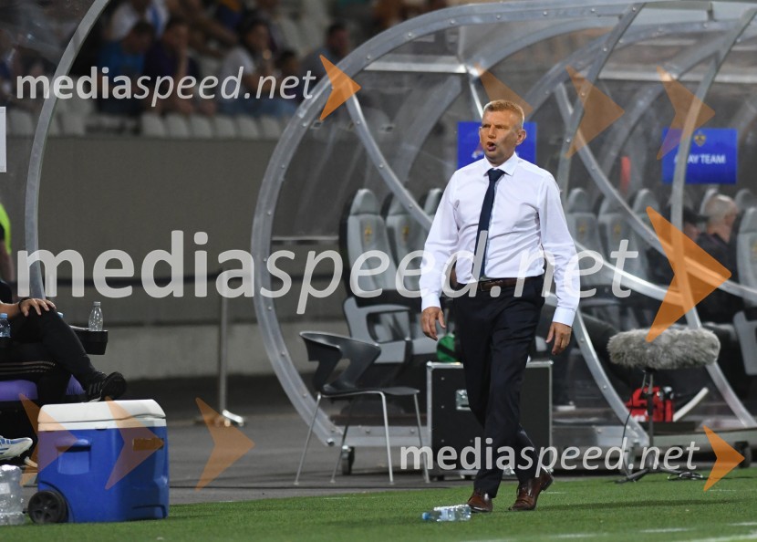  Radovan Karanović, trener NK MariborNogometna tekma NK Maribor - FC Šahtar Soligorsk