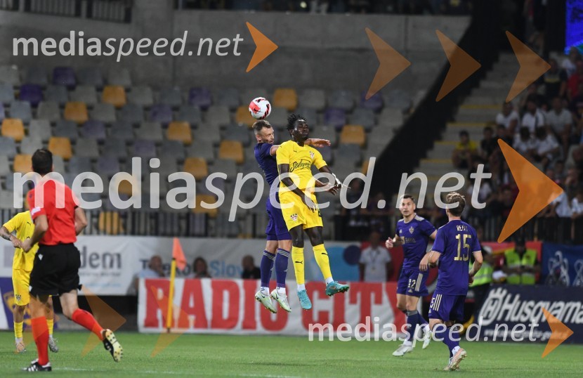 Nogometna tekma NK Maribor - FC Šahtar Soligorsk