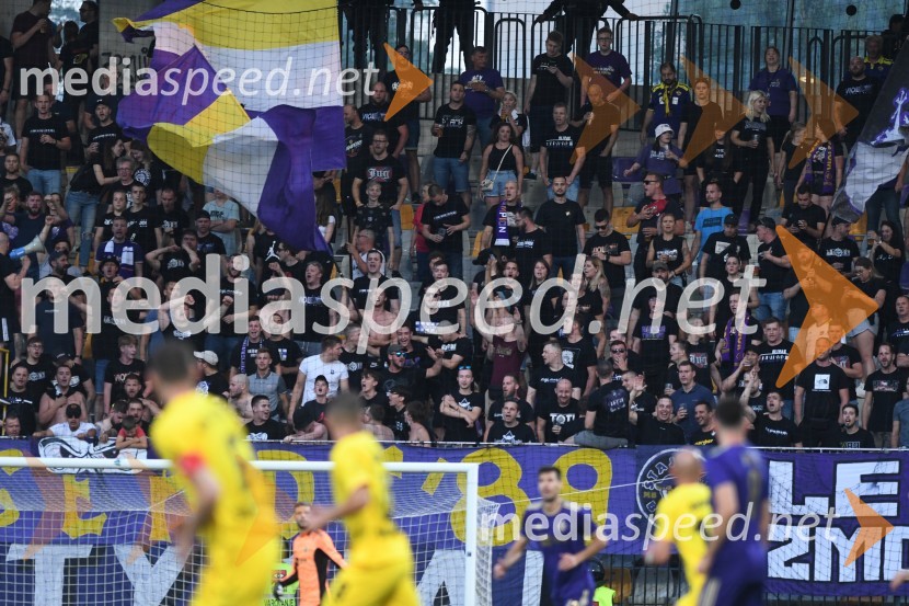 Nogometna tekma NK Maribor - FC Šahtar Soligorsk