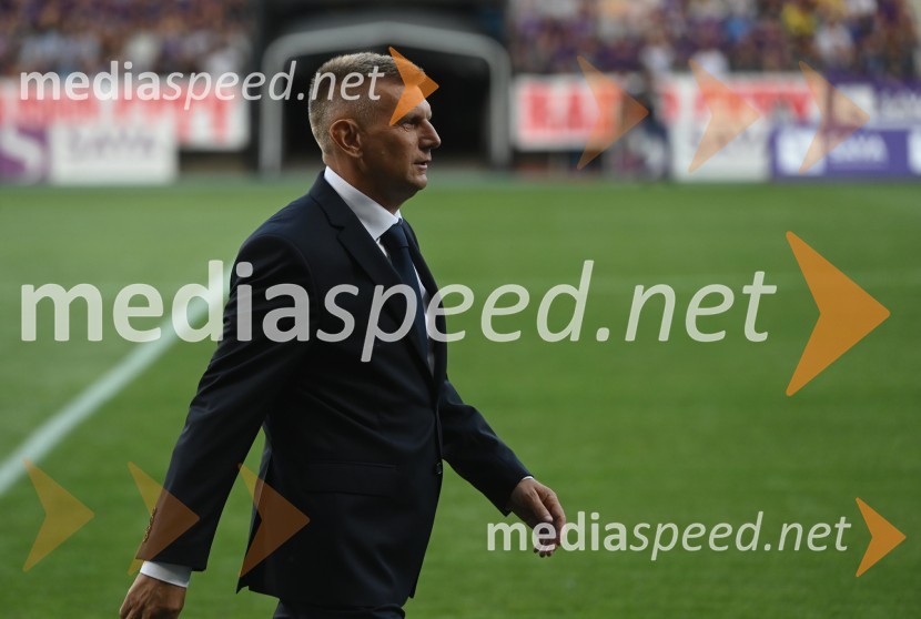  Radovan Karanović, trener NK MariborNogometna tekma NK Maribor - FC Šahtar Soligorsk