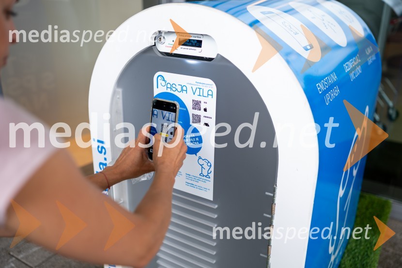 Postavitev Pasje vila, Citycenter Celje