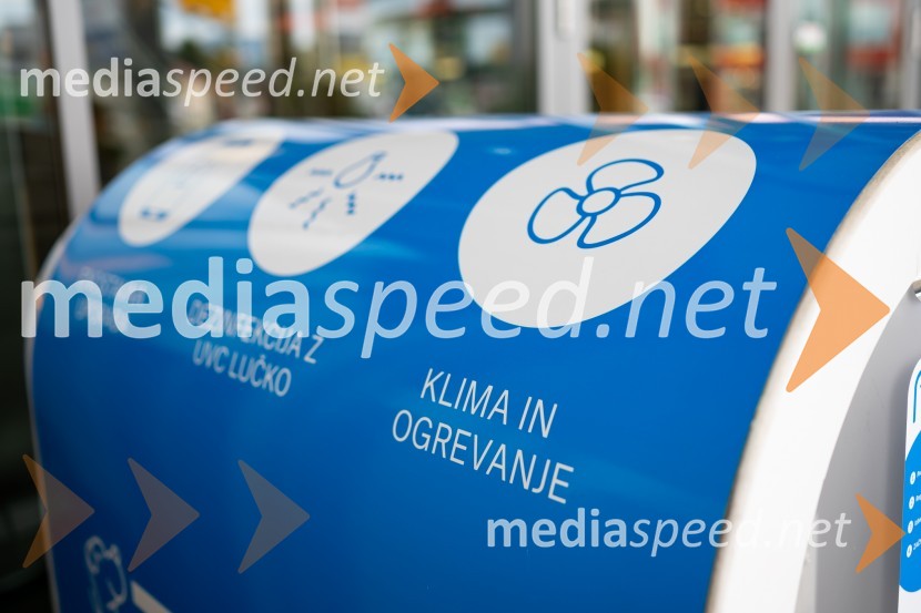 Postavitev Pasje vila, Citycenter Celje