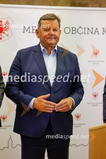 dr. Aleksander Jevšek, minister za razvoj in EU kohezijsko politikoDelovno srečanje treh ministrov v Kranju