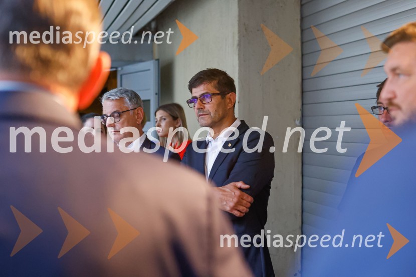  Matjaž Rakovec, župan Mestne občine KranjDelovno srečanje treh ministrov v Kranju