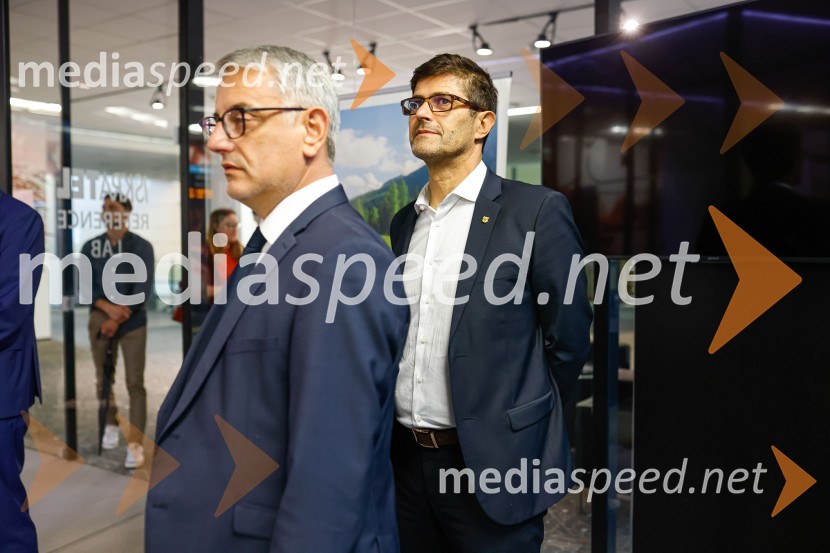  Matjaž Han, minister za gospodarski razvoj in tehnologijo;  Matjaž Rakovec, župan Mestne občine KranjDelovno srečanje treh ministrov v Kranju