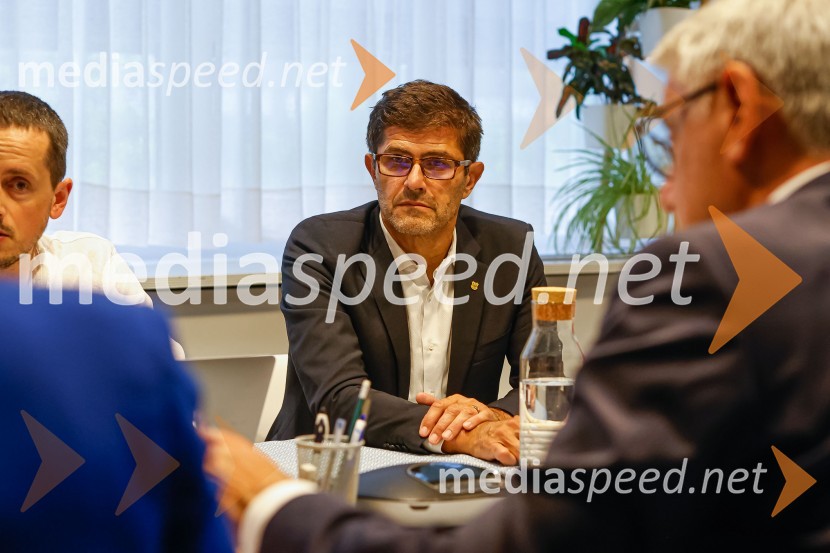  Matjaž Rakovec, župan Mestne občine KranjDelovno srečanje treh ministrov v Kranju