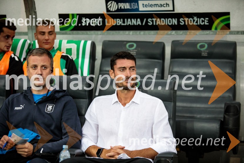  ... ;  Albert Riera, trener NK OlimpijaNogometna tekma NK Olimpija - FC Differdange 03