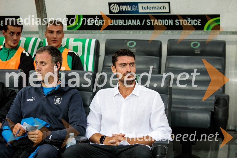  ... ;  Albert Riera, trener NK OlimpijaNogometna tekma NK Olimpija - FC Differdange 03