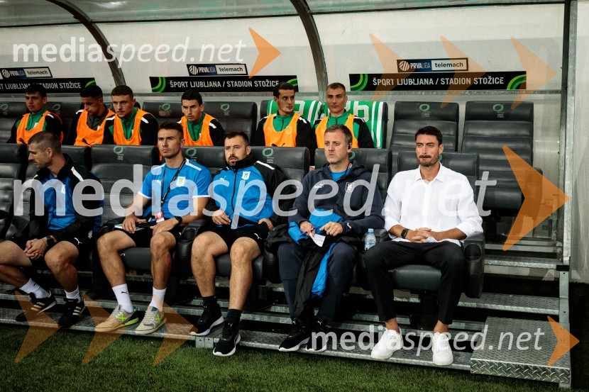  ... ;  ... ;  ... ;  ... ;  Albert Riera, trener NK OlimpijaNogometna tekma NK Olimpija - FC Differdange 03