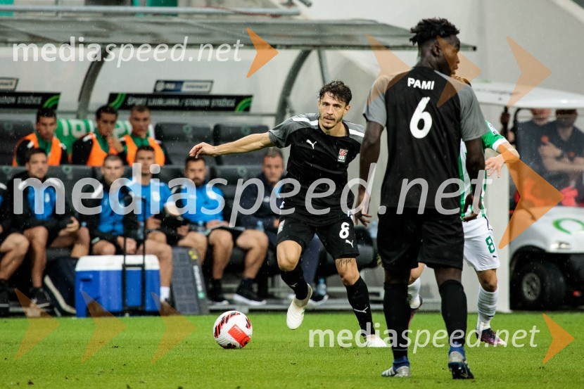  Guillaume Trani, nogometaš;  Manuel Pami Costa, nogometašNogometna tekma NK Olimpija - FC Differdange 03