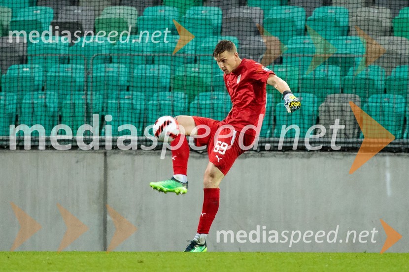  Matevž Vidovšek, nogometašNogometna tekma NK Olimpija - FC Differdange 03