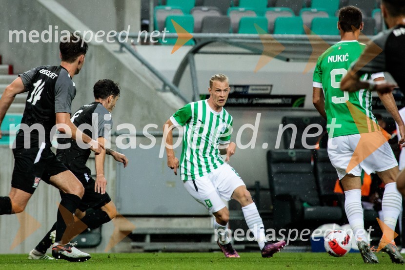  Juan Bedouret, nogometaš;  Guillaume Trani, nogometaš;  Justas Lasickas, nogometaš;  Mustafa Nukić, nogometašNogometna tekma NK Olimpija - FC Differdange 03