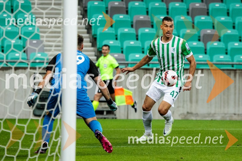  Guillaume Cappa, nogometaš, vratar;  Ivan Prtajin, nogometašNogometna tekma NK Olimpija - FC Differdange 03