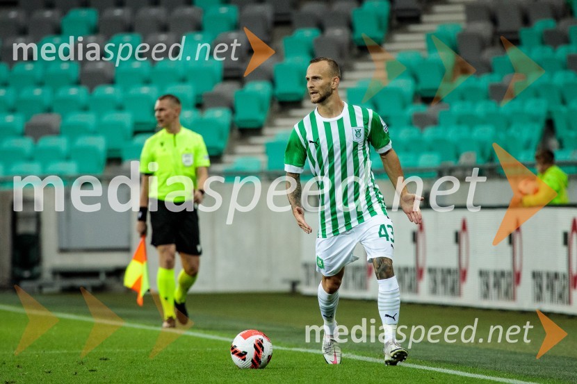  Aljaž Krefl, nogometaš, NK OlimpijaNogometna tekma NK Olimpija - FC Differdange 03