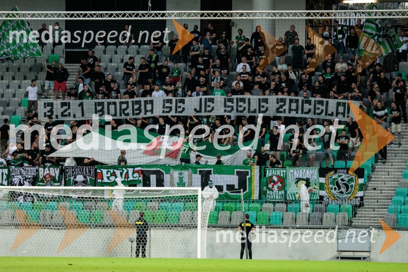 Nogometna tekma NK Olimpija - FC Differdange 03