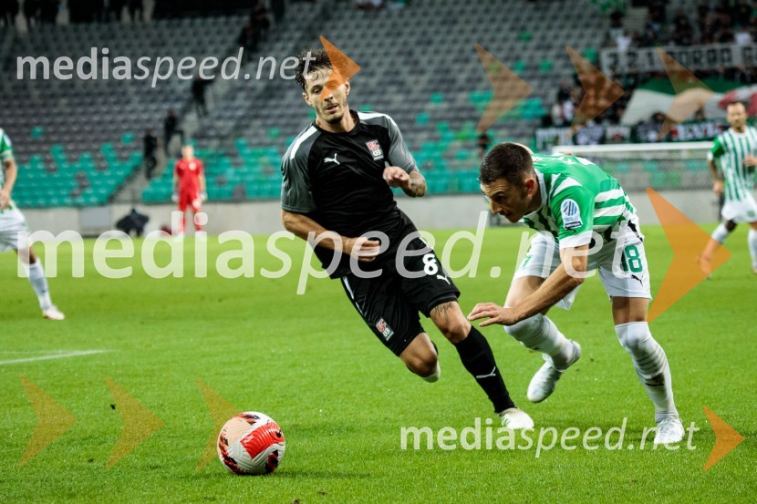  Guillaume Trani, nogometaš;  Mario Kvesić, nogometašNogometna tekma NK Olimpija - FC Differdange 03