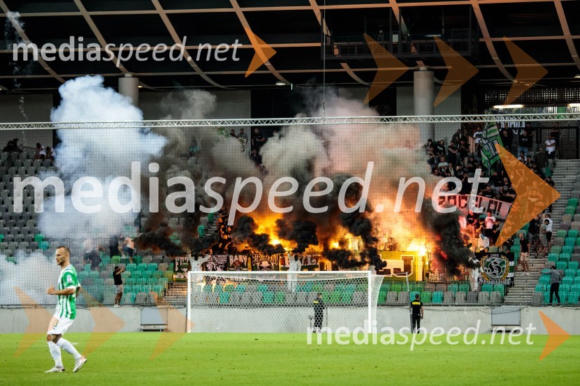 Nogometna tekma NK Olimpija - FC Differdange 03