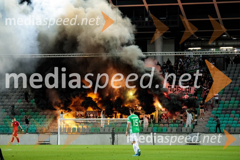Nogometna tekma NK Olimpija - FC Differdange 03