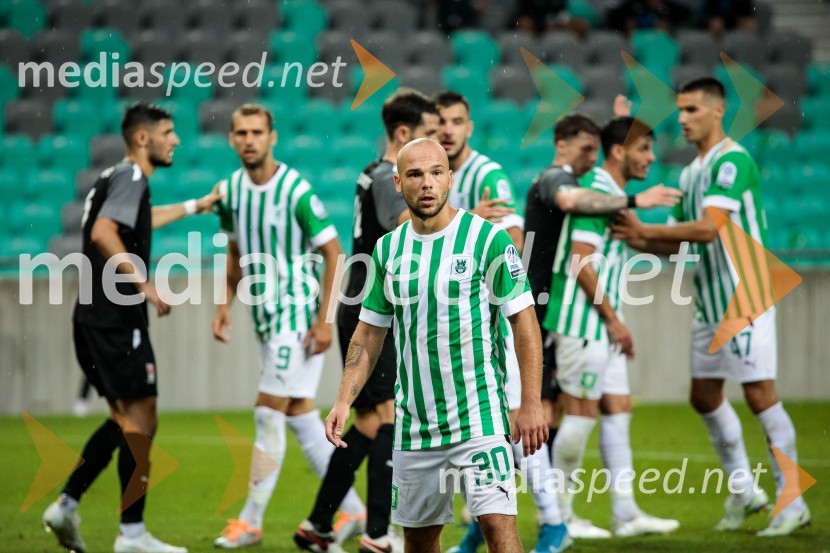  Marin Pilj, nogometašNogometna tekma NK Olimpija - FC Differdange 03