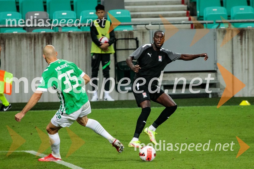  Goran Milović, nogometaš;  Bertino João Cabral Barbosa, nogometašNogometna tekma NK Olimpija - FC Differdange 03