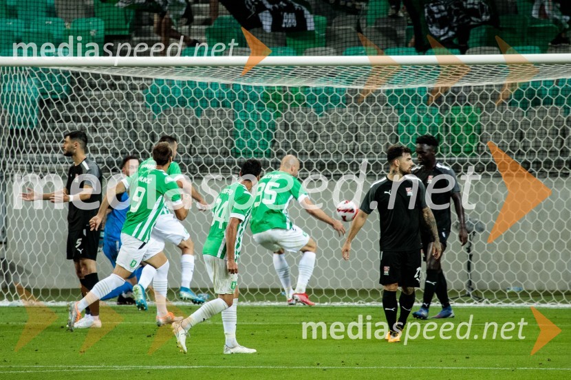 Nogometna tekma NK Olimpija - FC Differdange 03