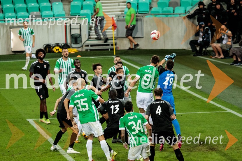 Nogometna tekma NK Olimpija - FC Differdange 03