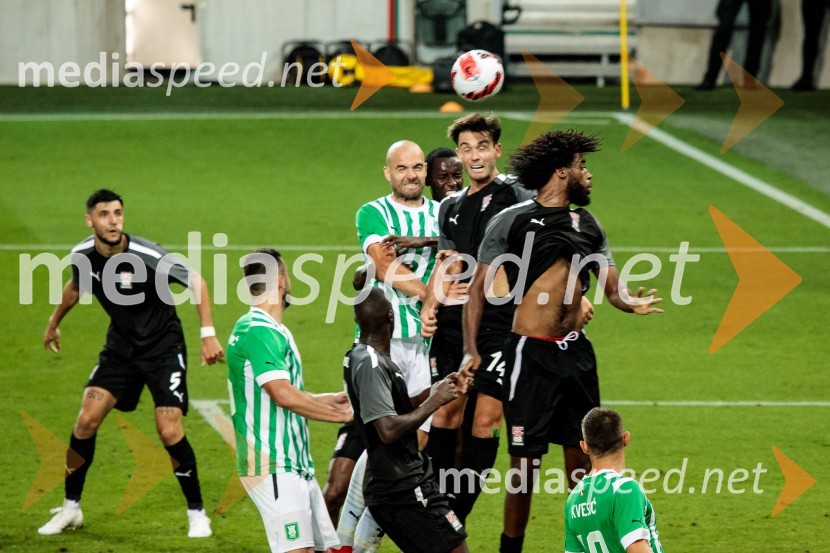  Marin Pilj, nogometaš;  Juan Bedouret, nogometašNogometna tekma NK Olimpija - FC Differdange 03
