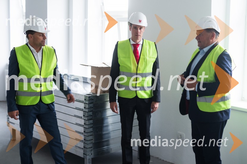  ... ;  Janez Černe, podžupan Mestne občine Kranj; dr. Aleksander Jevšek, minister za razvoj in EU kohezijsko politikoDelovno srečanje treh ministrov v Kranju