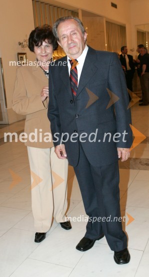 Vili Mešič, oče Radia Maribor z ženo KaticoLjudje RAZNO