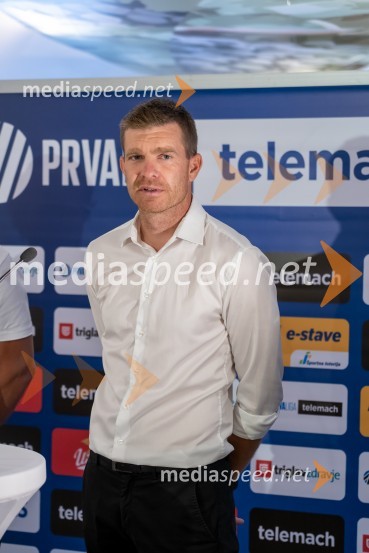  Simon Rožman, trener, NK DomžaleNovinarska konferenca prve nogometne lige