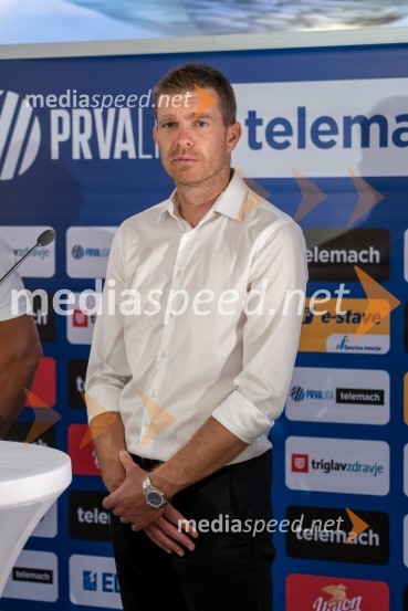  Simon Rožman, trener, NK DomžaleNovinarska konferenca prve nogometne lige