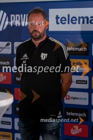  Damir  Čontala, nogometni trener, NŠ MuraNovinarska konferenca prve nogometne lige