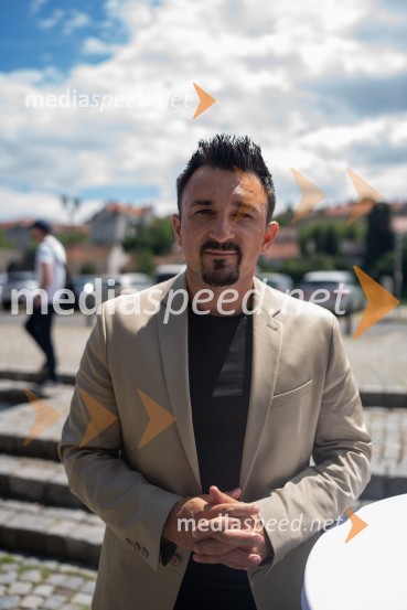  Nermin Bašić, trener NK RadomljeNovinarska konferenca prve nogometne lige