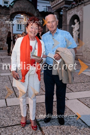  Tjaša Andree Prosenc, članica izvršnega odvora OKS, članica svetovnega predsedstva ICAS;  Tone ProsencMediterraneo Tonči Huljić in Petar Grašo, Festival Ljubljana 2022