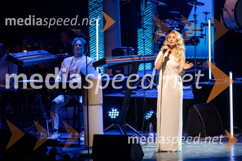  Tonči Huljić, skladatelj;  Irma Dragičević, pevkaMediterraneo Tonči Huljić in Petar Grašo, Festival Ljubljana 2022