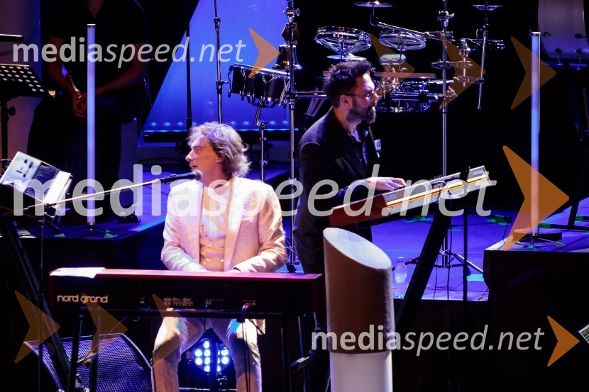  Tonči Huljić, skladatelj;  ... Mediterraneo Tonči Huljić in Petar Grašo, Festival Ljubljana 2022