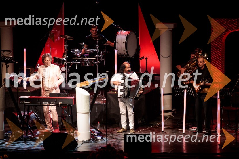  Tonči Huljić, skladatelj;  Ninoslav Ademović, glasbeni izvajalec;  ... Mediterraneo Tonči Huljić in Petar Grašo, Festival Ljubljana 2022