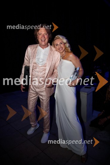  Tonči Huljić, skladatelj;  Irma Dragičević, pevkaMediterraneo Tonči Huljić in Petar Grašo, Festival Ljubljana 2022